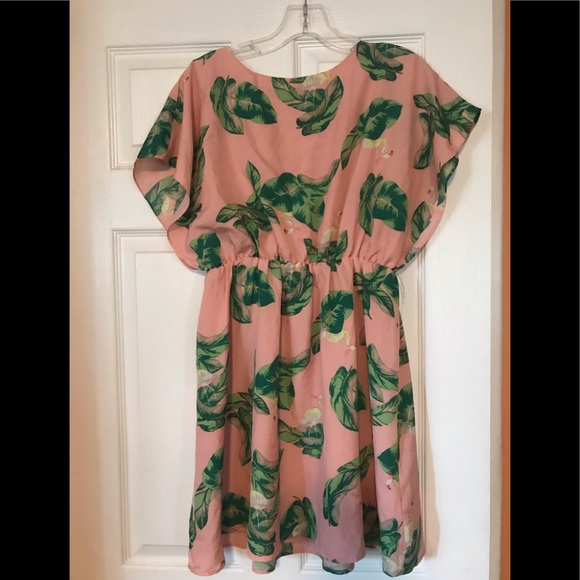 One of a kind super cute flamingo dress. - Picture 1 of 1